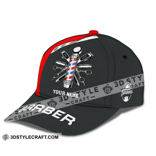 Barber Classic Cap, Hairstylist Hat, Unisex Barber Hat style option 3