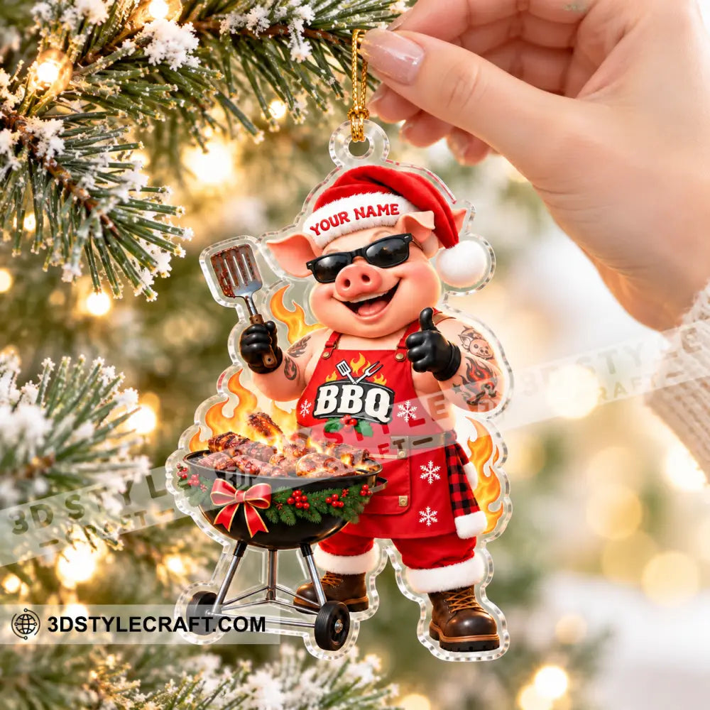 BBQ Home Decor Christmas Ornament Personalized Ornament - Ornament