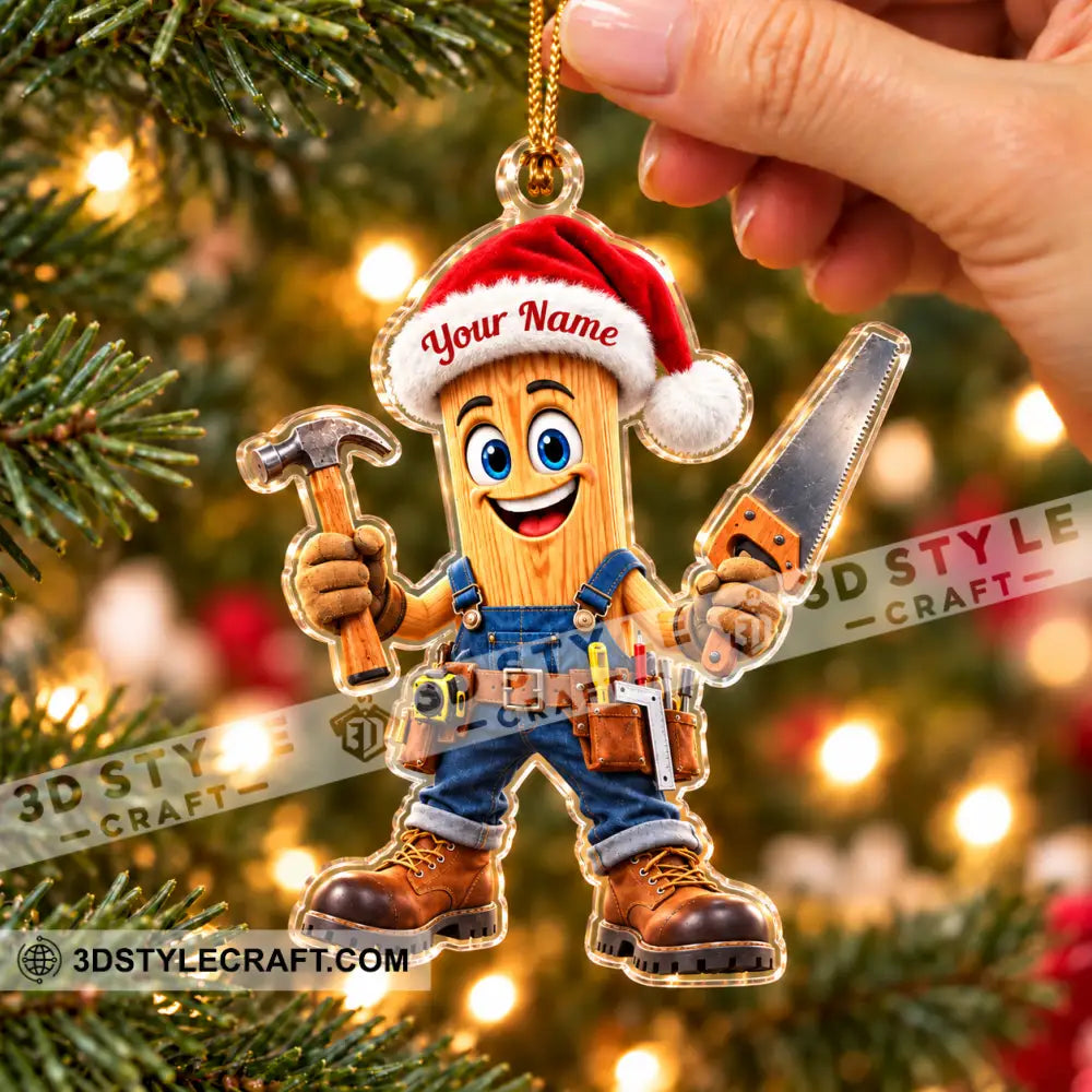 Carpenter Home Decor Christmas Ornament Personalized Ornament - Ornament