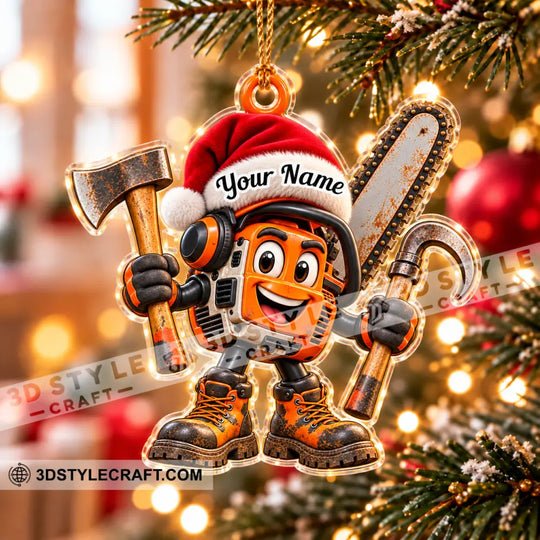 Carpenter Home Decor, Christmas Ornament, Personalized Ornament style option 4