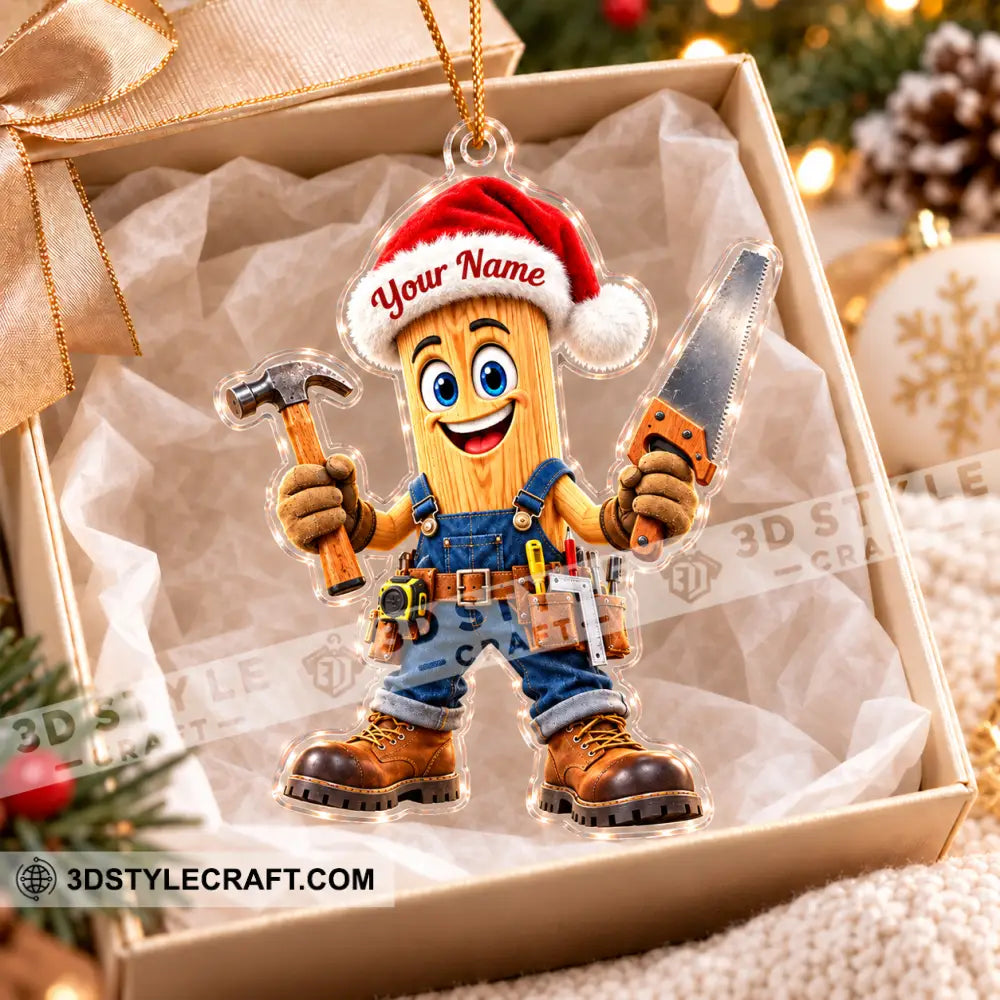 Carpenter Home Decor Christmas Ornament Personalized Ornament - Ornament