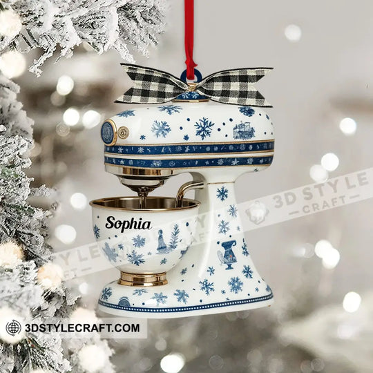 Christmas Baking, Home Decor, Christmas Ornament, Personalized Ornament style option 4