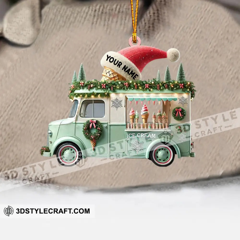 Christmas Car Home Decor Ornament Personalized