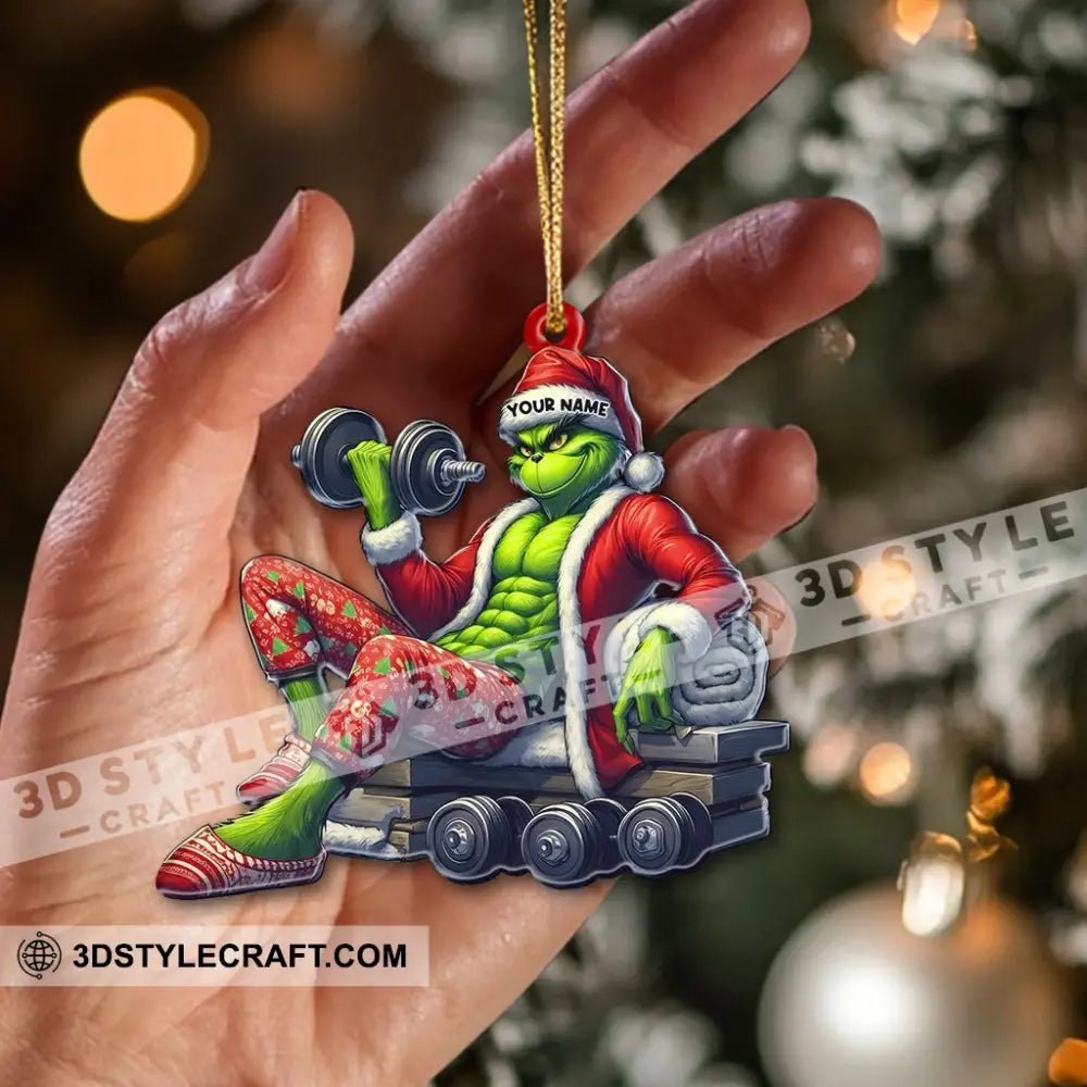 Christmas Gymer ELF Home Decor Christmas Ornament Personalized Ornament Ornament