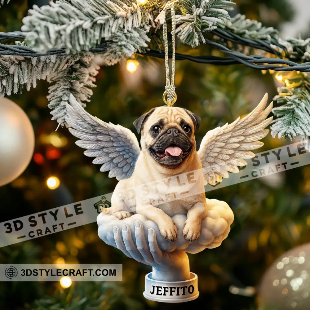 Christmas Jesus Pet Wings Home Decor Christmas Ornament Personalized Ornament Ornament