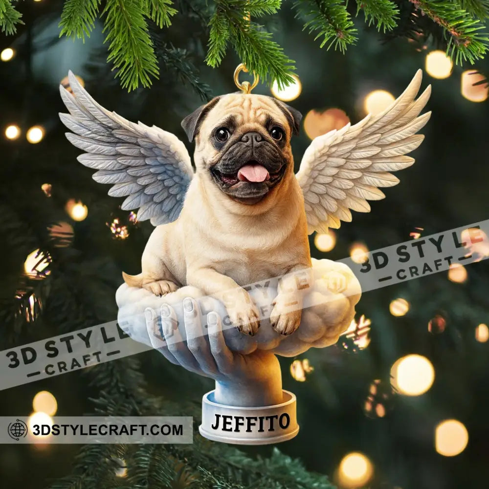 Christmas Jesus Pet Wings Home Decor Christmas Ornament Personalized Ornament Ornament