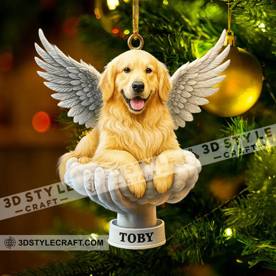 Christmas Jesus, Pet Wings, Home Decor, Christmas Ornament, Personalized Ornament style option 3
