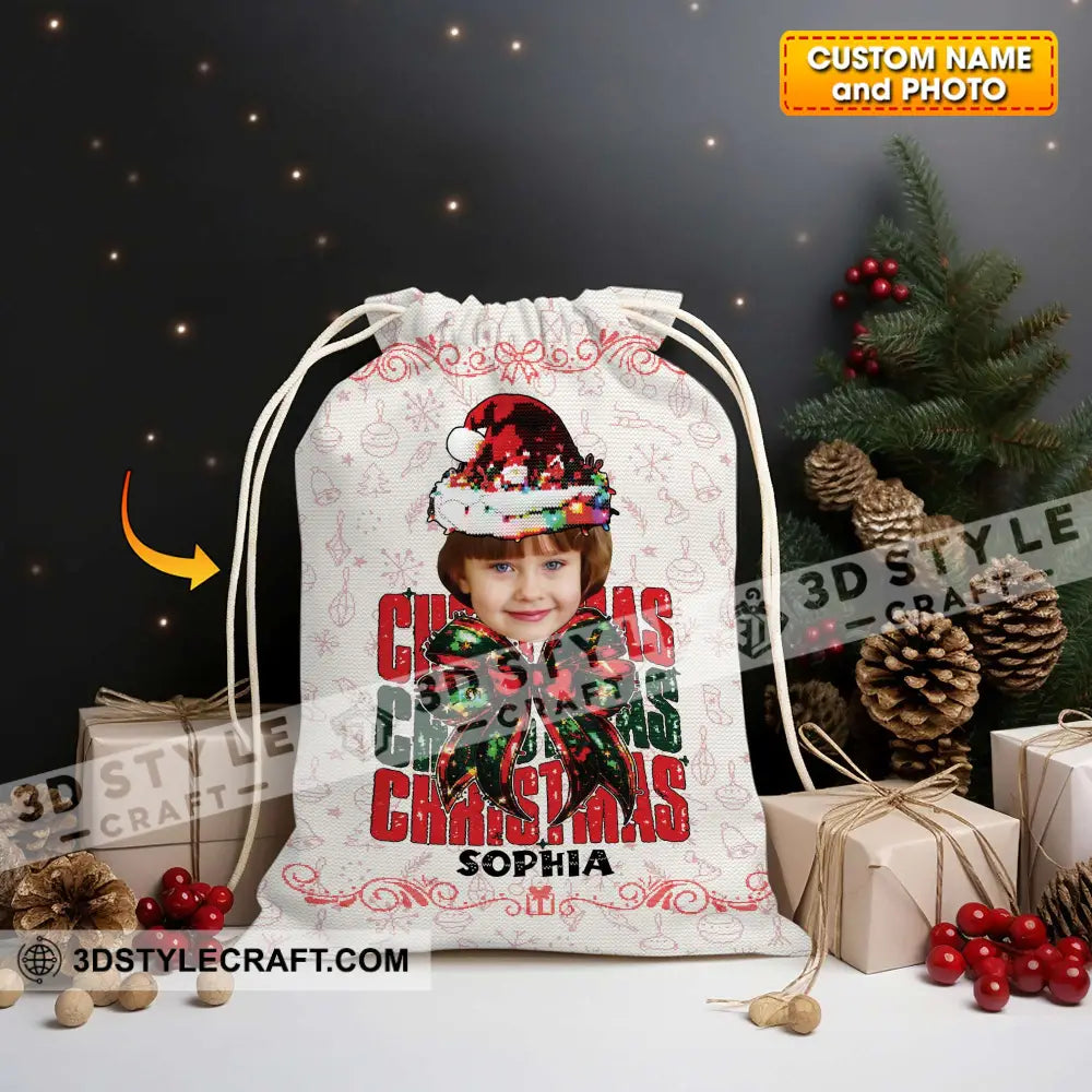 Christmas Kid Bag Personalized String