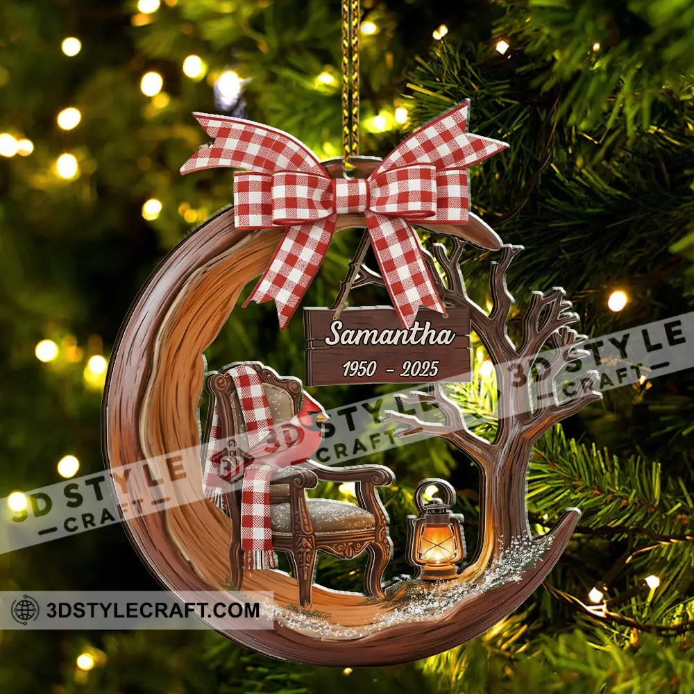 Christmas Memorial Home Decor Christmas Ornament Personalized Ornament Ornament