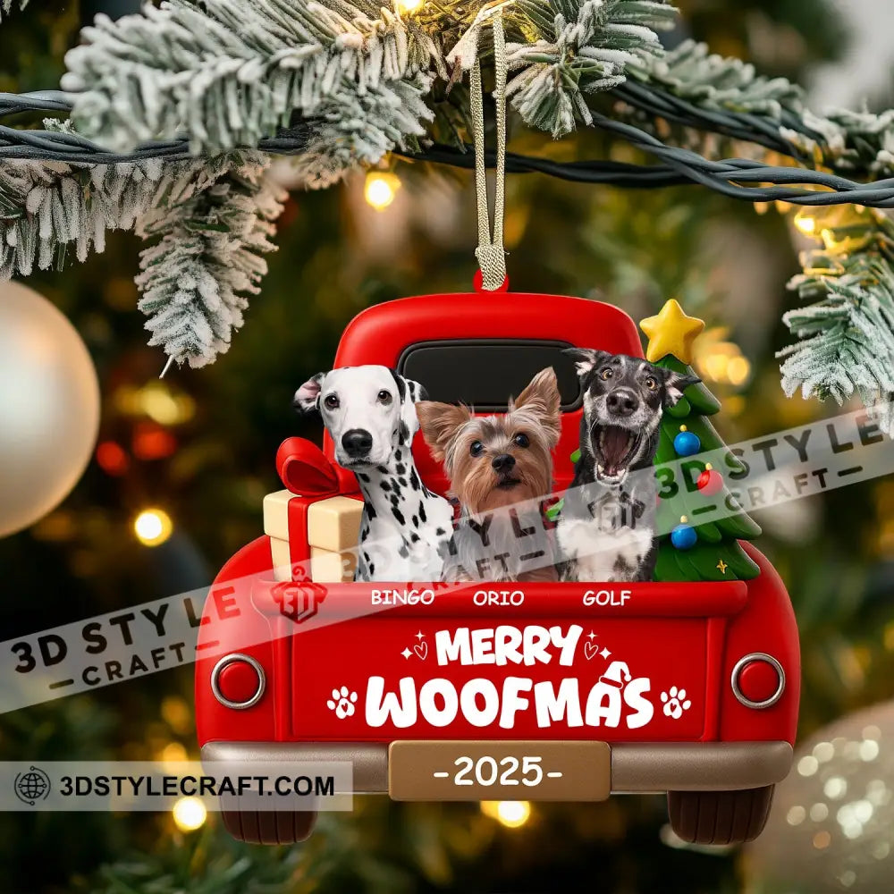 Christmas Pets On Car Home Decor Christmas Ornament Personalized Ornament Ornament