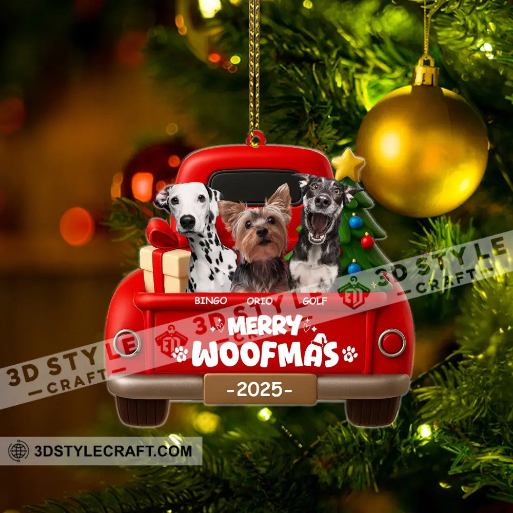 Christmas Pets On Car Home Decor Christmas Ornament Personalized Ornament Ornament