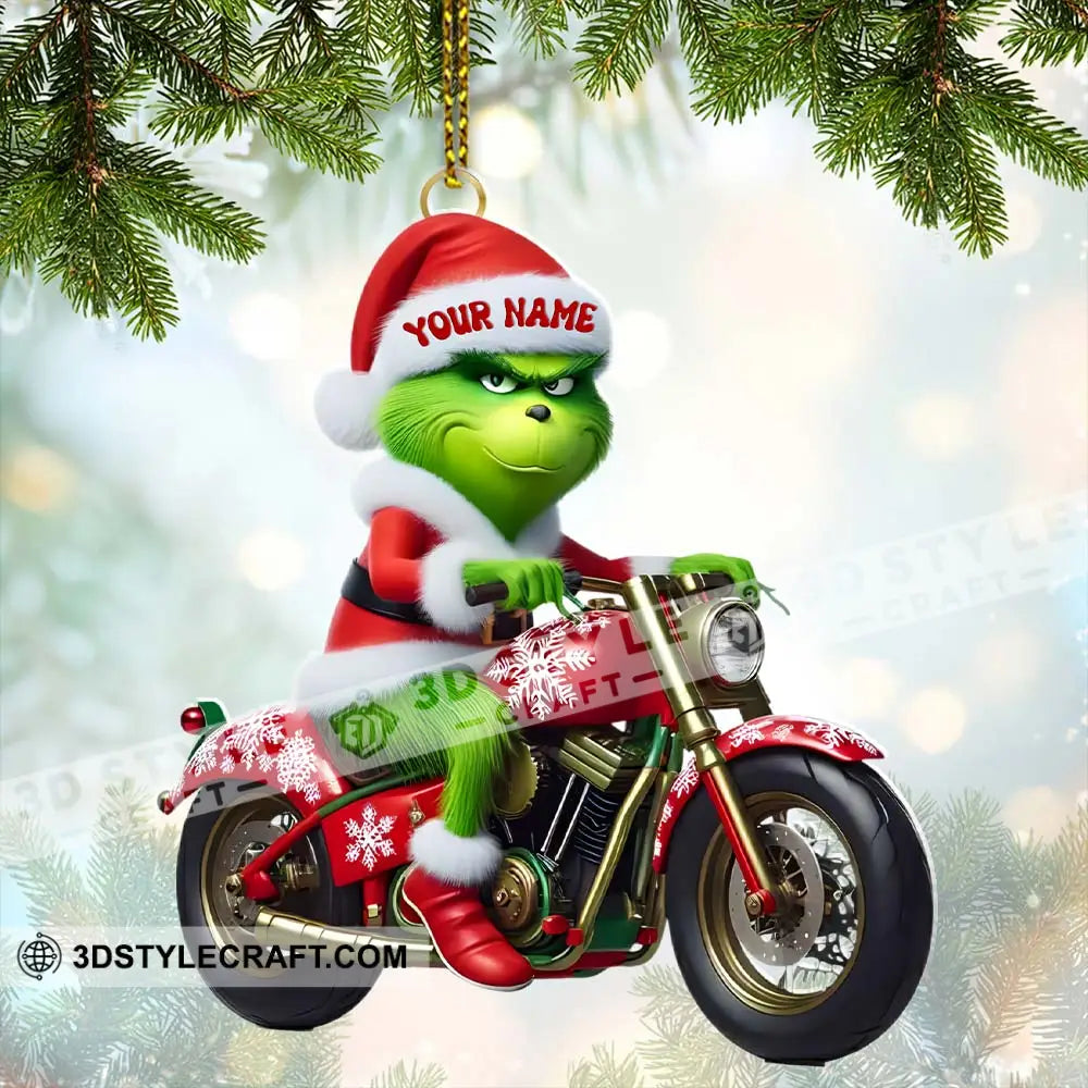 Christmas Rider ELF Home Decor Christmas Ornament Personalized Ornament Ornament