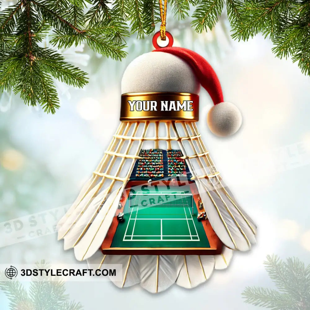 Christmas Shuttlecock Home Decor Ornament Personalized