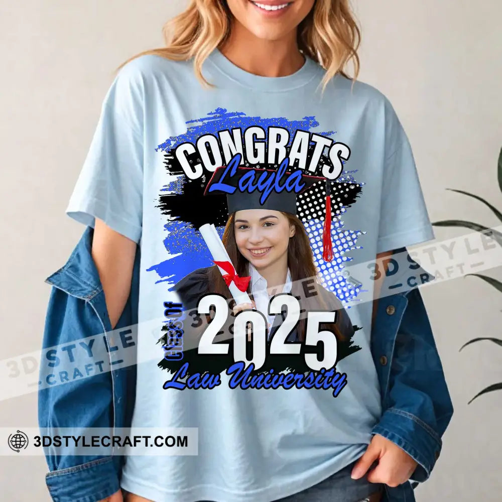 Congrats Graduation - Personalized T-Shirt Apparel