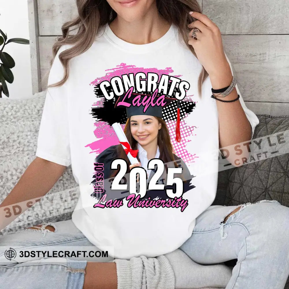 Congrats Graduation - Personalized T-Shirt Apparel