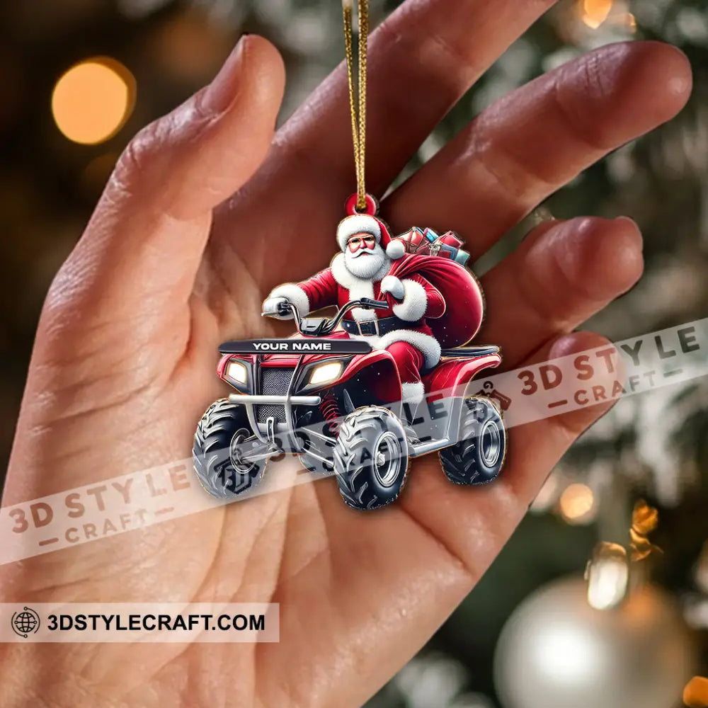 Custom Name Jeep Ornament Christmas Gift For Lover