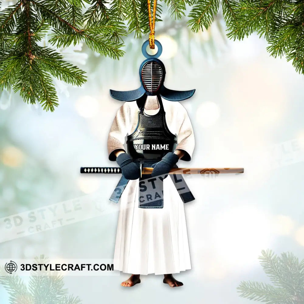 Custom Name Kendo Ornament Lover Christmas Gift