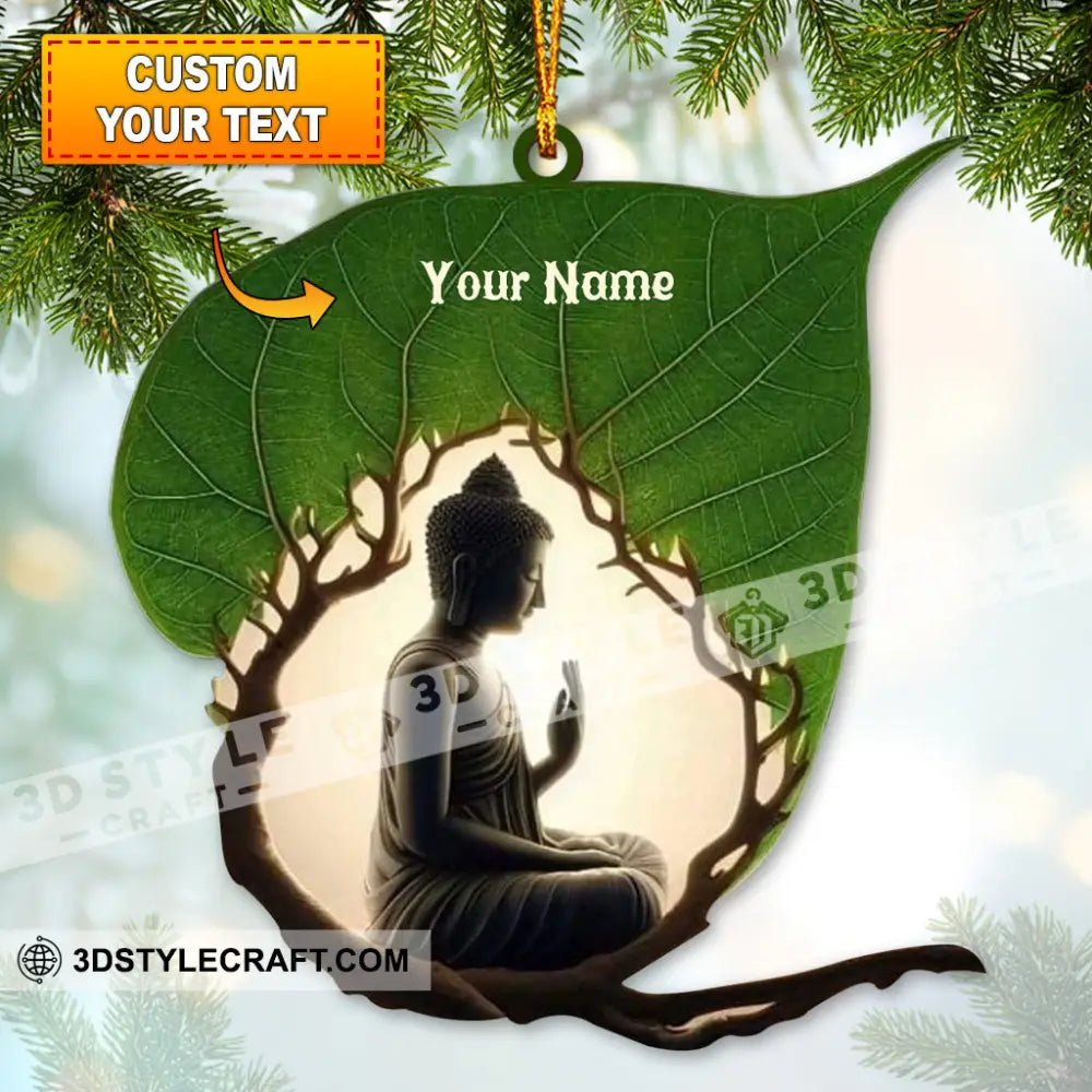 Custom Name Ornament Buddha