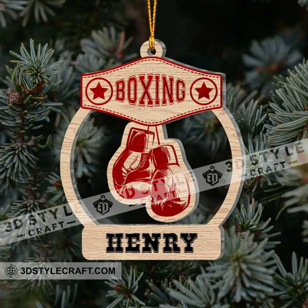 Custom Ornament Boxing Christmas Decor