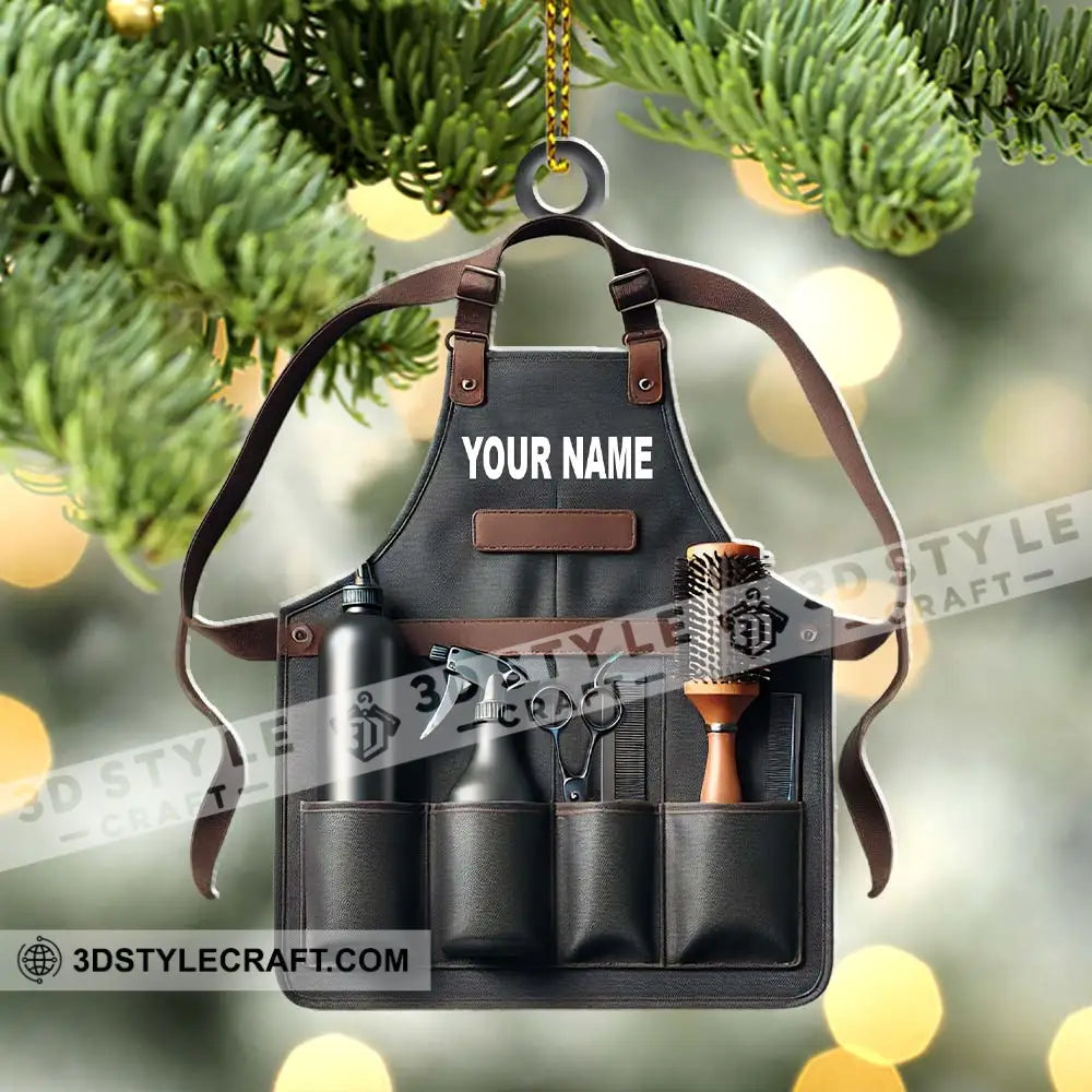 Custom Ornament Hairdresser Christmas Decor