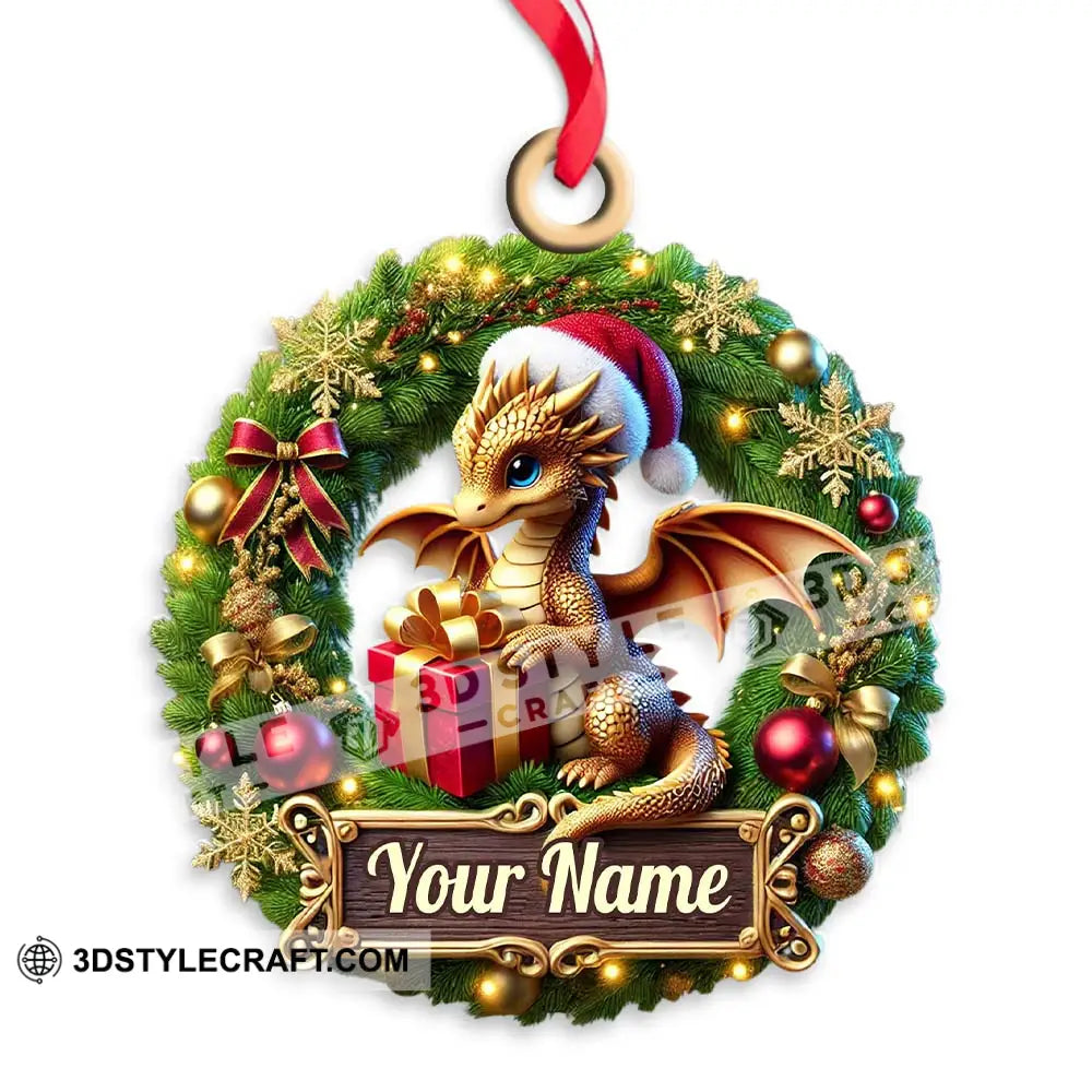 Custom Ornament Small Dragon Christmas Decor