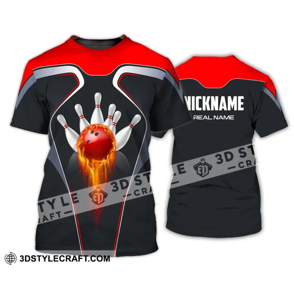 Custom Unisex Polo Shirt Bowling T-Shirt Strike For Lovers / S