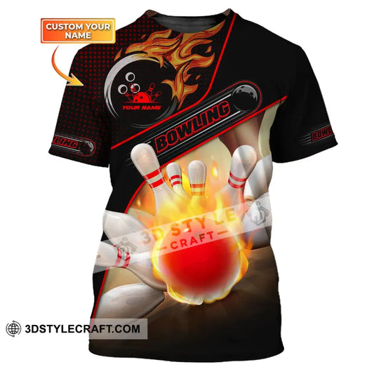 Custom Unisex Shirt Bowling T-Shirt For Lovers / S