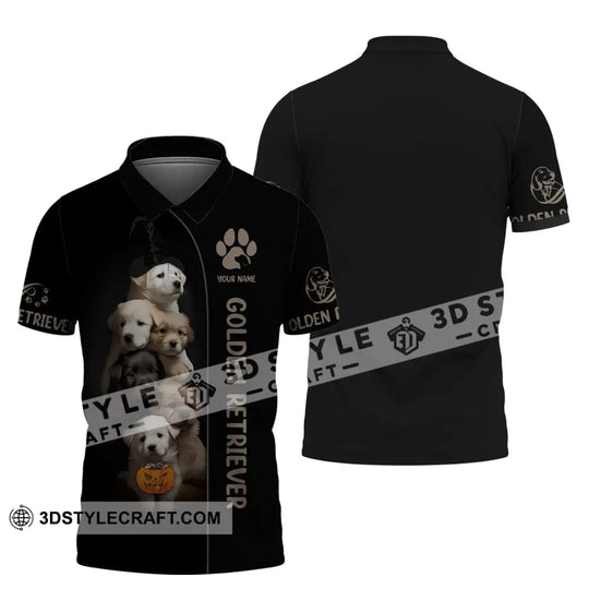 Custom Unisex Shirt, Golden Retriever Halloween T-Shirt, Halloween Hoodie, Pet Shirt Halloween style option 4
