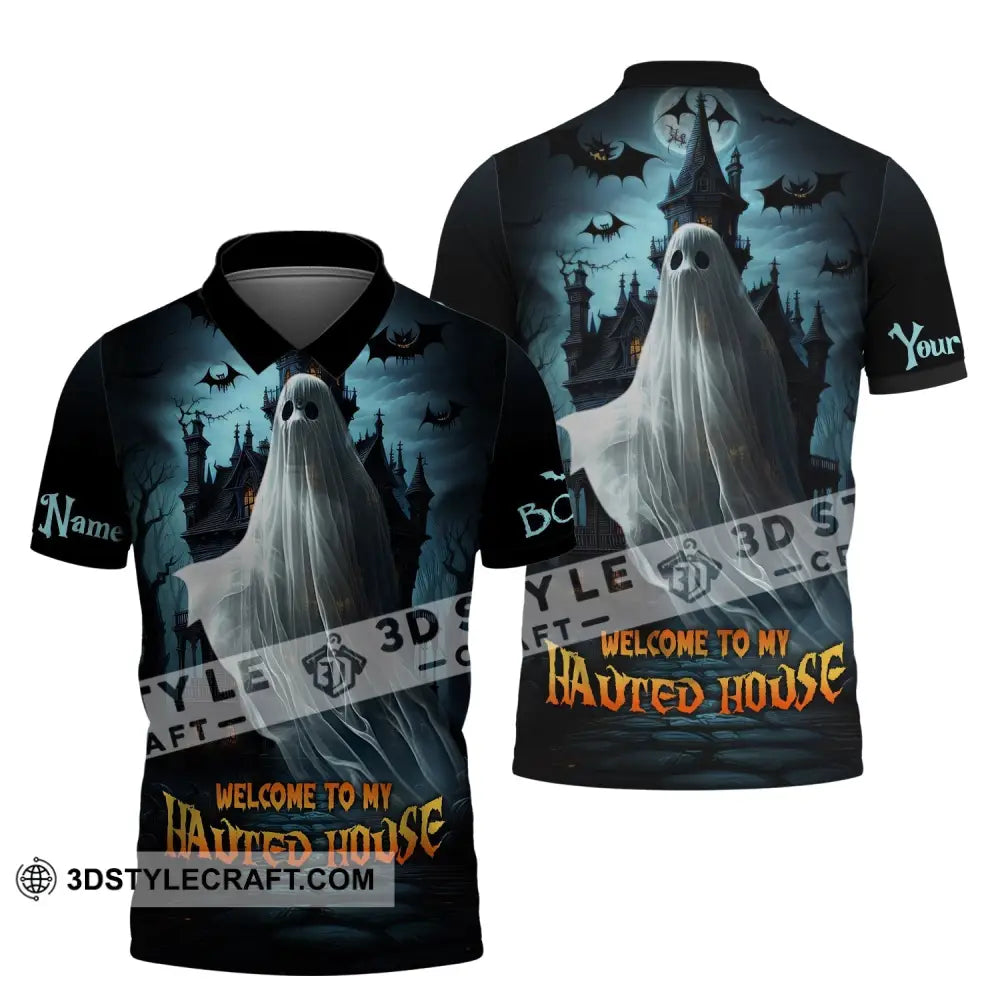 Custom Unisex Shirt Halloween T-Shirt Hoodie For Polo / S