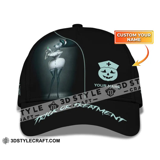 Custom Woman Classic Cap, Halloween Hat, Hat for Halloween style option 1