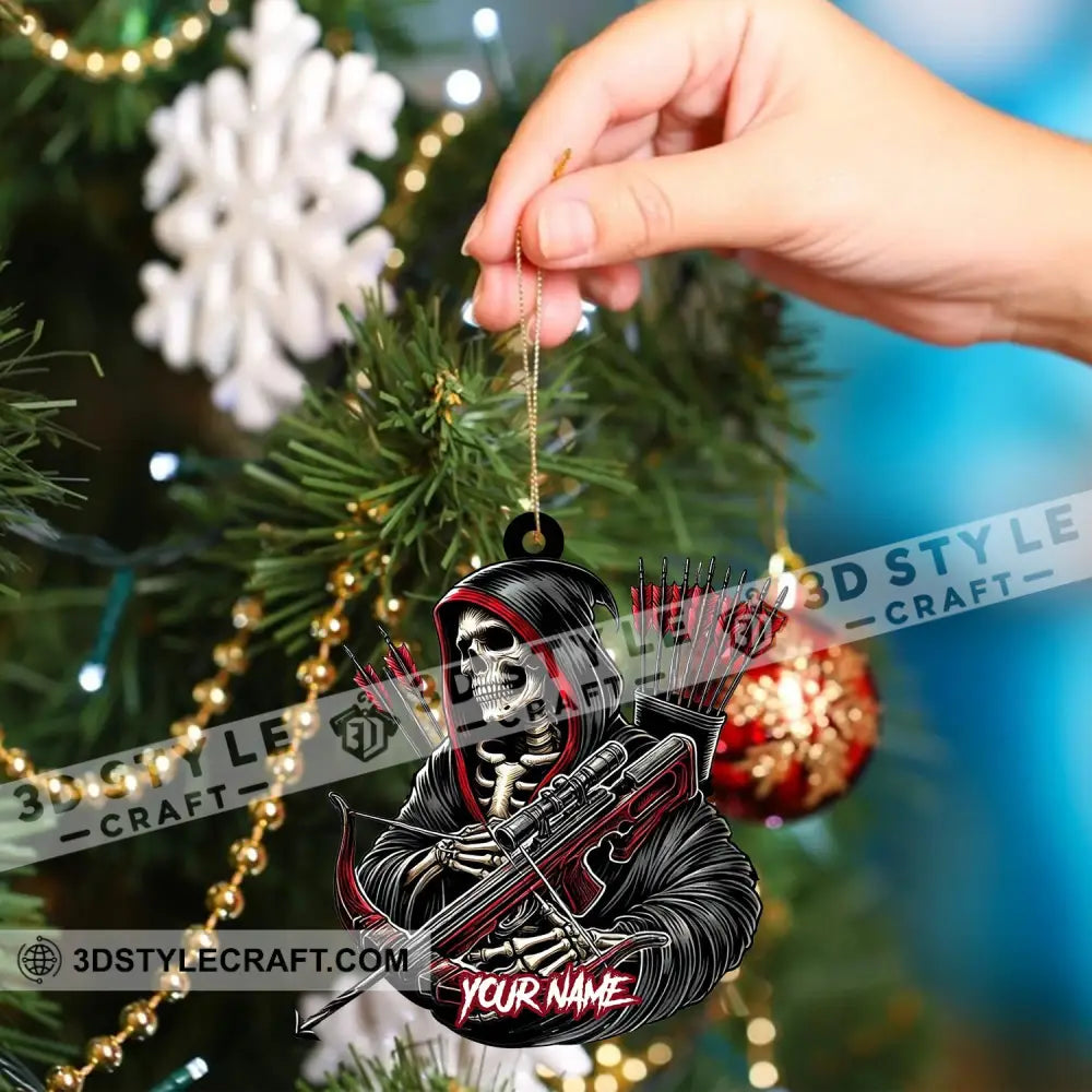 Death Archery Ornament Personalized