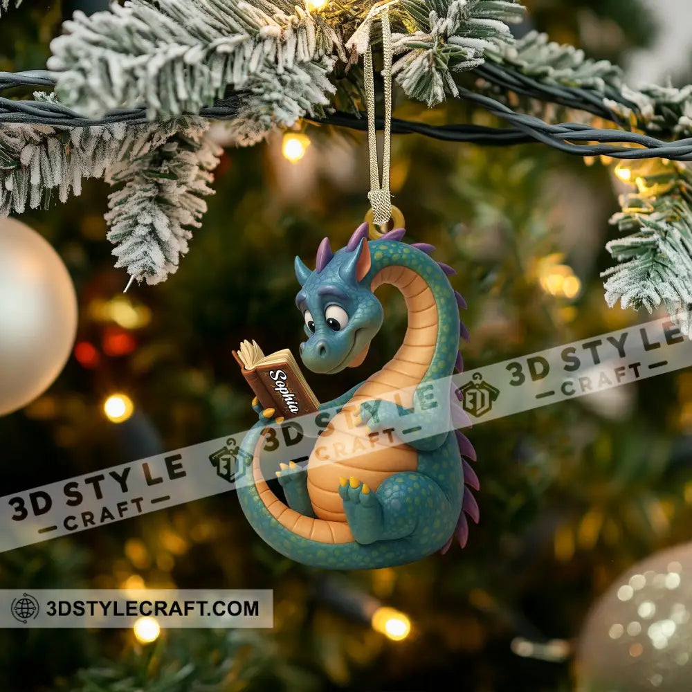 Dragon Home Decor Christmas Ornament Personalized Ornament Ornament