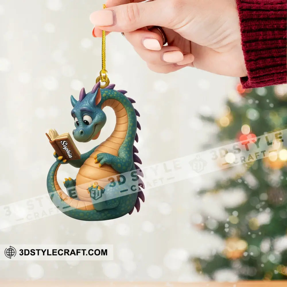 Dragon Home Decor Christmas Ornament Personalized Ornament Ornament