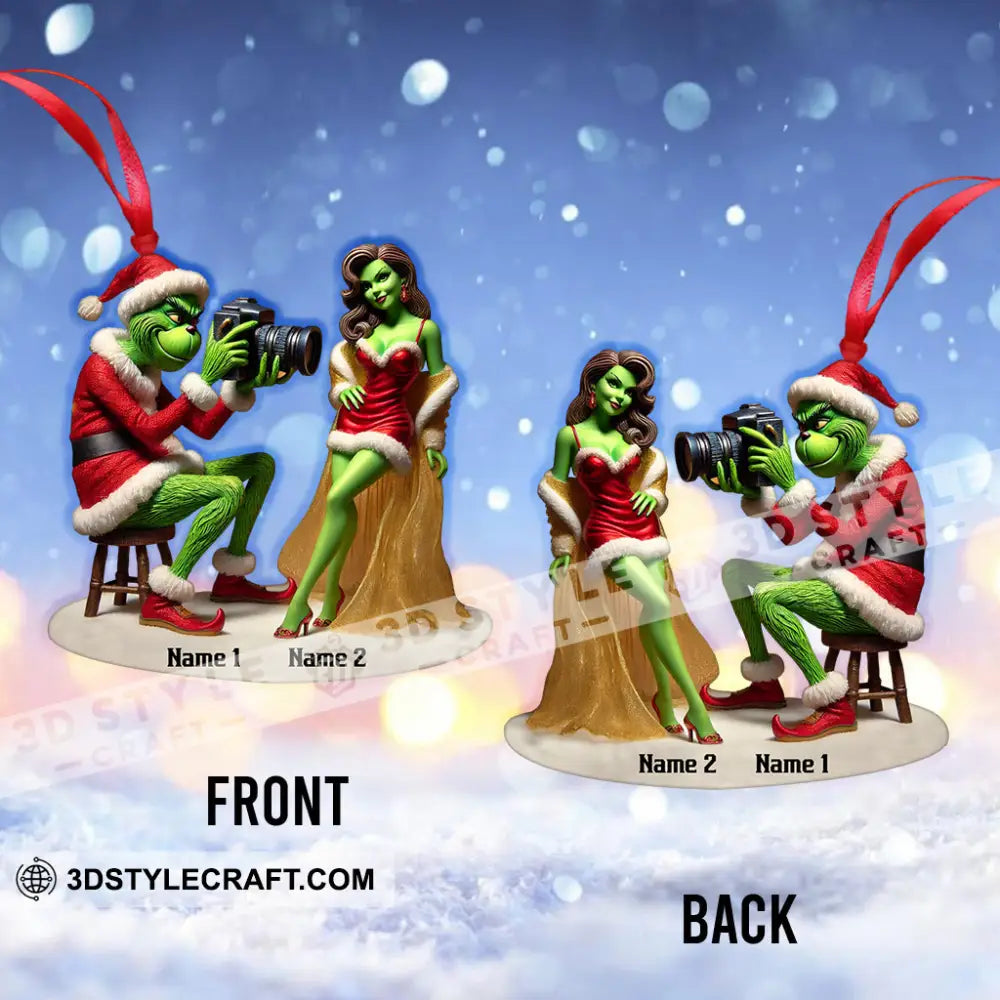 Elf Home Decor Christmas Ornament Personalized