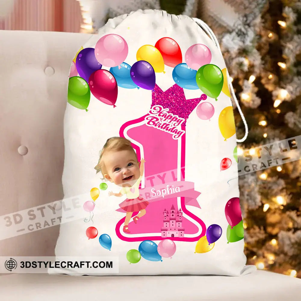 First Birthday Party Bag Personalized Christmas String