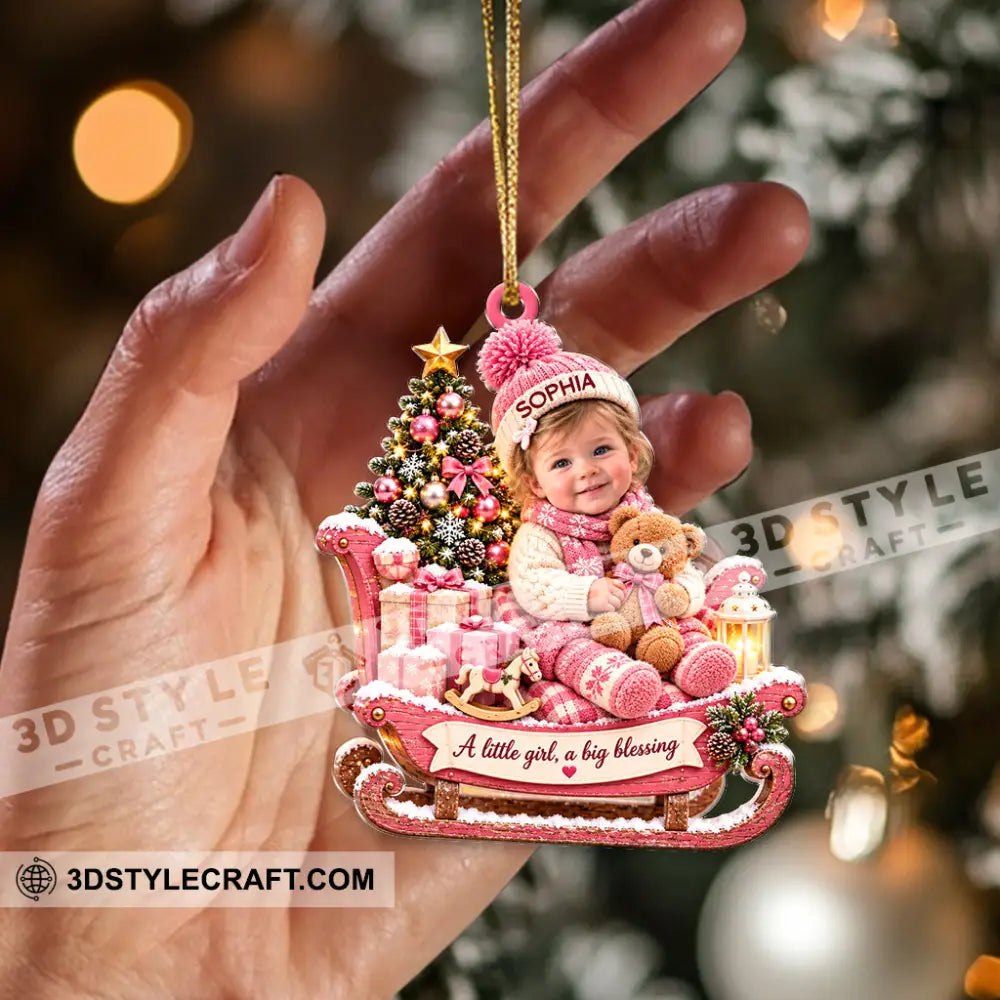 First Christmas Baby Home Decor Christmas Ornament Personalized Ornament - Ornament