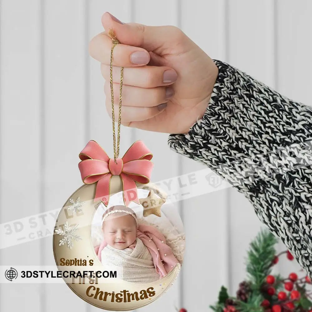 First Christmas Home Decor Christmas Ornament Personalized Ornament Ornament