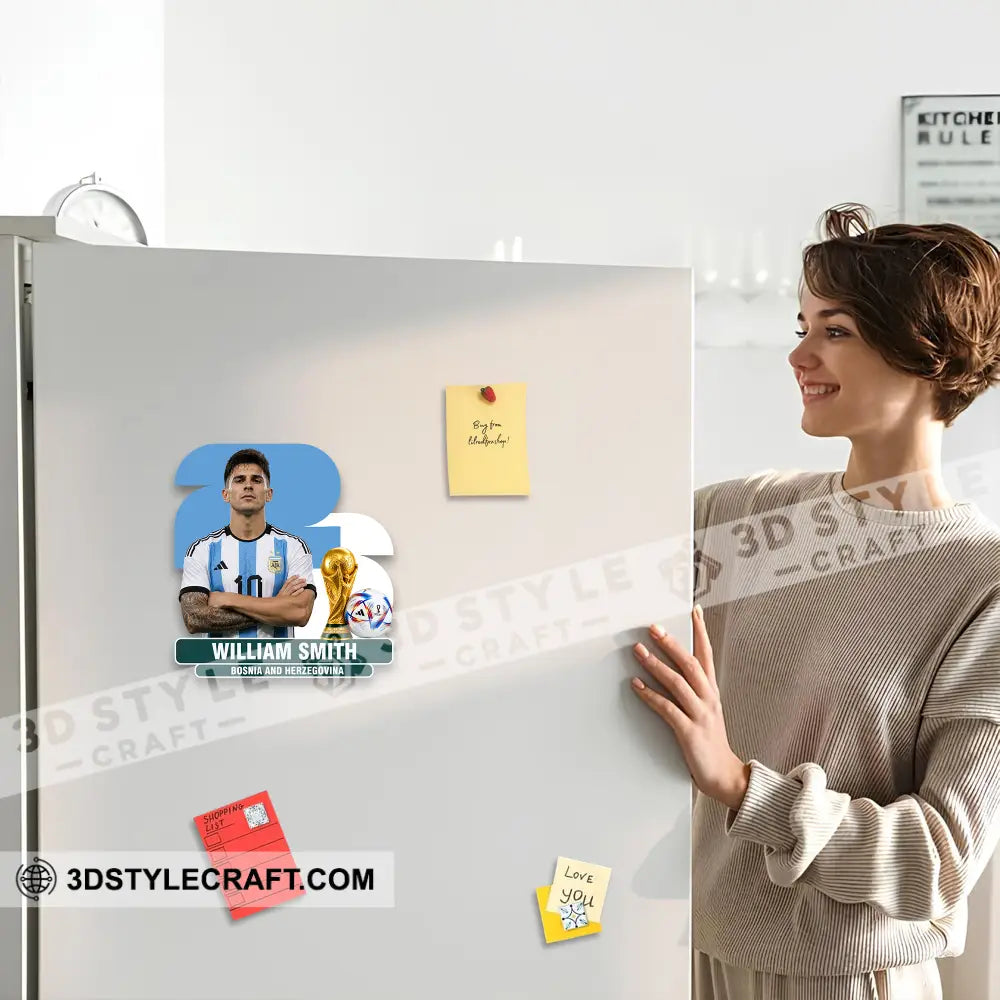 World Cup 2026 Fridge Magnet - Personalized Fridge Magnet - Fridge Magnet