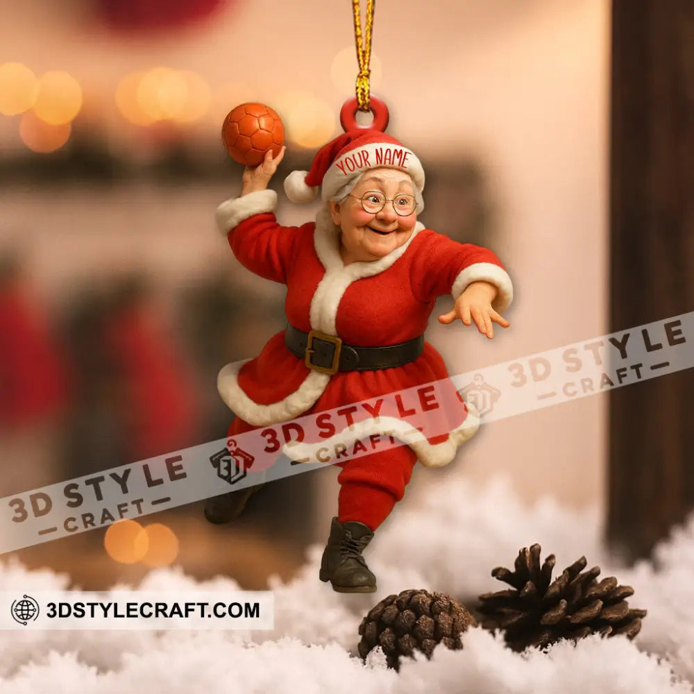Grandma Santa Home Decor Christmas Ornament Personalized Ornament Ornament