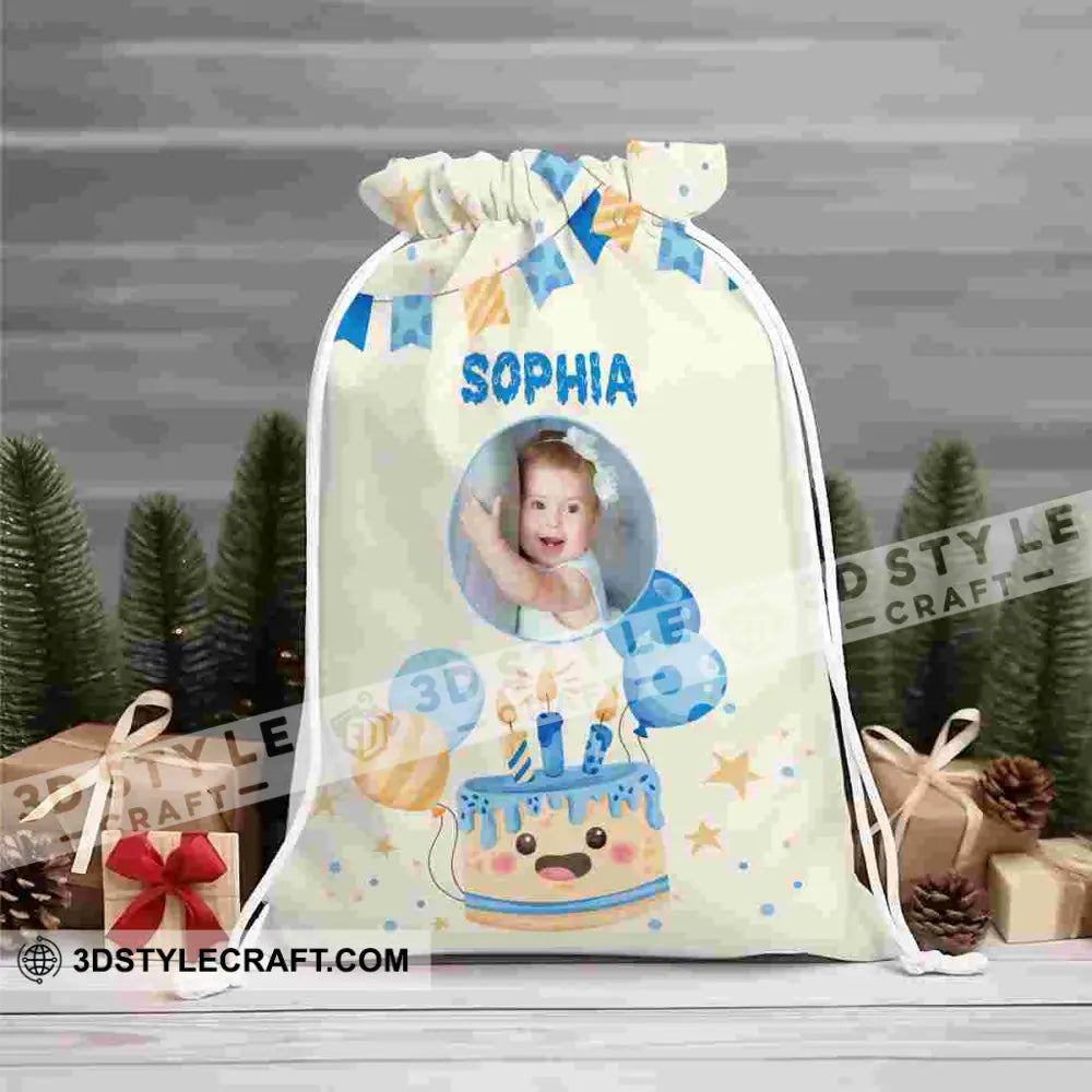 Happy Kid Birthday Bag Personalized Christmas String