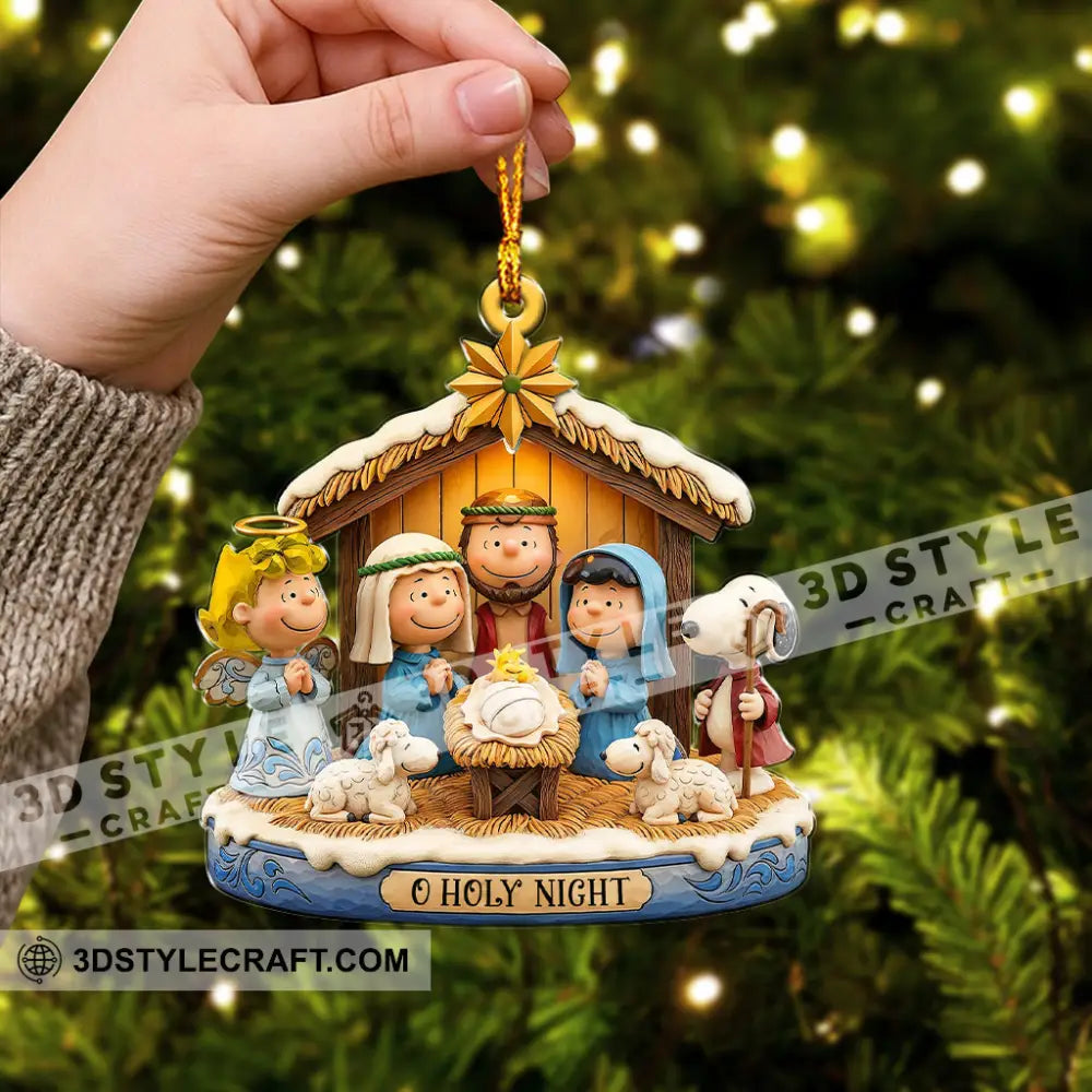 Holy Night Christmas Home Decor Christmas Ornament Ornament