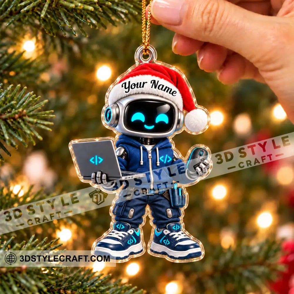 IT Home Decor Christmas Ornament Personalized Ornament - Ornament