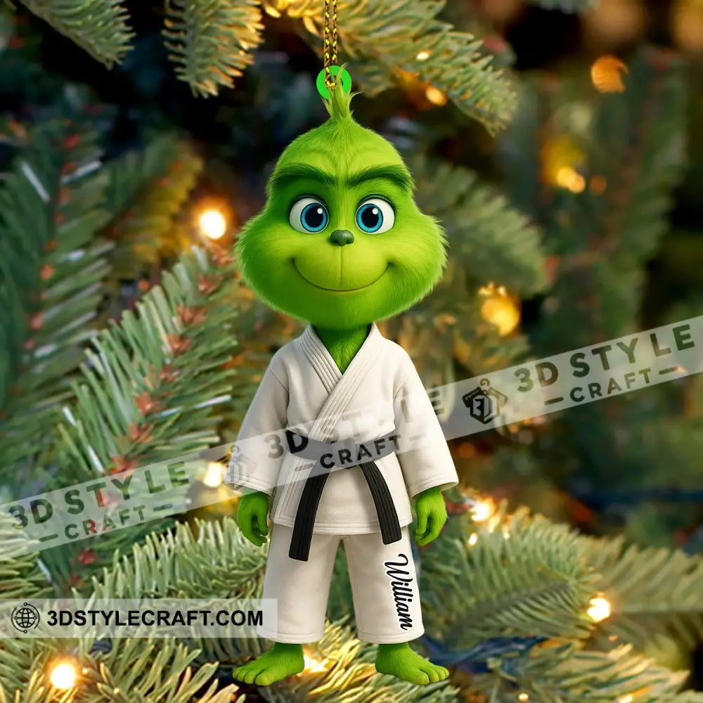 Judo Christmas Home Decor Christmas Ornament Personalized Ornament Ornament