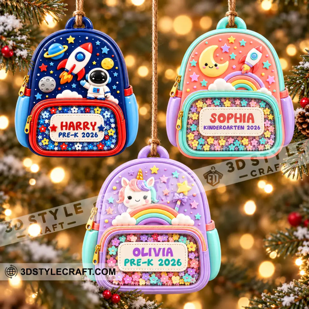 Kid Home Decor Christmas Ornament Personalized Ornament - Ornament