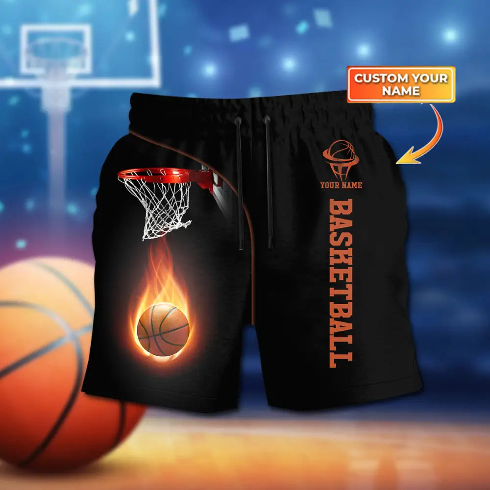 Kids Clothing Custom Name Basketball Tank And Shorts Toddler Top & Matching T-Shirt / Youth Xs