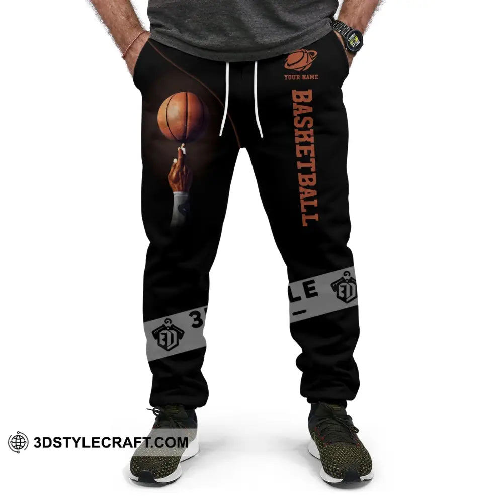 Man Clothing Custom Basketball Jogger Pants Gift For Lovers