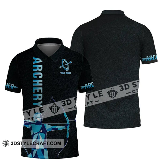 Man Shirt, Archery T-Shirt, Archery Ice, Archery Polo, Archery Gifts, Shirt For Archery Lovers style option 3