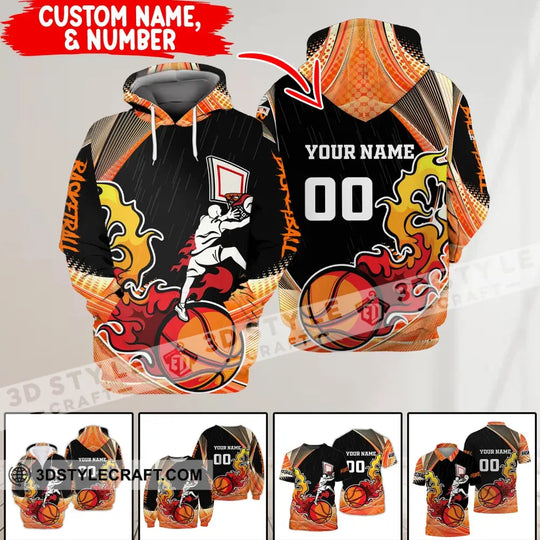 Man Shirt, Basketball Shirt, Custom Name T-Shirt, Basketball Championship, Gift for Basketball Player style option 1