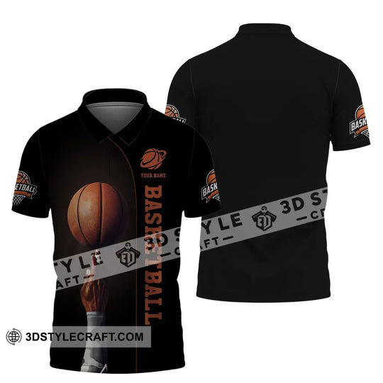 Man Shirt, Basketball Shirt, Custom Name T-Shirt, Basketball Clothing, Gift for Basketball Player style option 3