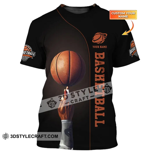 Man Shirt Basketball Custom Name T-Shirt Clothing Gift For Player / S